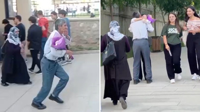 YKS çıkışında babası çiçeklerle karşılamıştı: Çimen'in puanı belli oldu