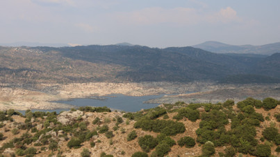 Baraj doluluk oranı alarm veriyor: Adnan Menderes Barajı'nda su seviyesi yüzde 12'ye düştü