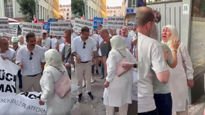 'Sefalet ücretine teslim olmayacağız' pankartına saldırı