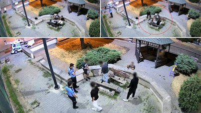 Zabıta affetmedi, ellerine süpürgeyi verdi