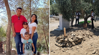 Ailesini yakarak katleden itfaiyeci gizlice defnedildi