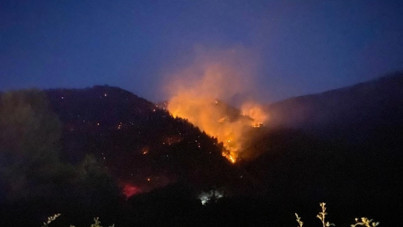 Karabük yangınına yüzlerce personel, onlarca araçla müdahale ediliyor