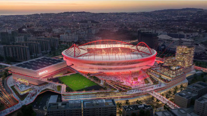 Tarihi stat komple yenileniyor: Benfica Bölgesi!