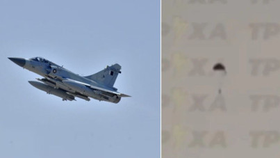 Ukrayna'da ilk: Fransız savaş uçağı düştü