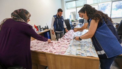 Dilencinin üzerinden 75 bin lira çıktı