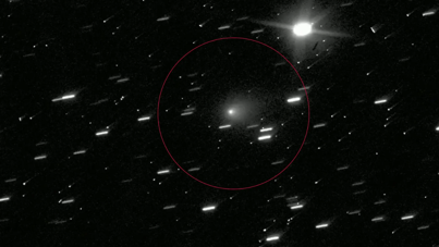 Hubble, yıldızlararası 'misafiri' ilk kez görüntüledi