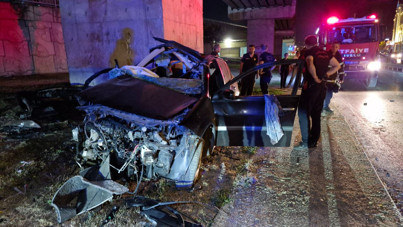 Köprünün ayağında korkunç son