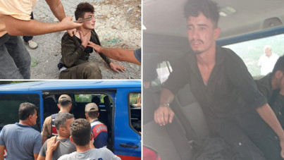 Araçtan inip kaçtılar: 9 kaçak göçmeni mahalleli yakaladı