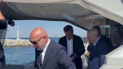 Aziz Yıldırım ve Hakan Bilal Kutlualp, Fenerbahçe Divan Kurulu'na aynı teknede geldi