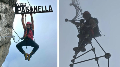 74 yaşındaki dağcıdan tehlikeli gösteri: Her gün 3 saat tırmanıyor