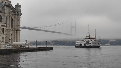 İstanbul güne sisle uyandı