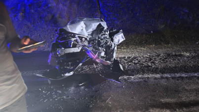 Orman yangınına su taşıyan tankere çarptı, ölüm kalım savaşı veriyor