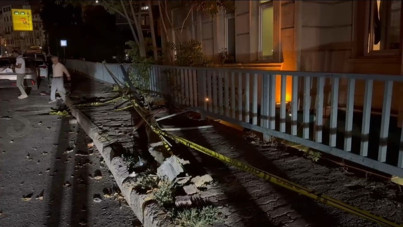 Taksim’de feci kaza: 2 ağır yaralı var