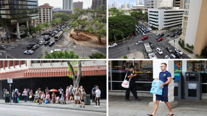 8,8'lik depremin tetiklediği dev dalgalar: Hawaii'de büyük kaçış