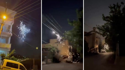 Gece gece büyük panik: Aşırı sıcaklar elektrik tellerini patlattı