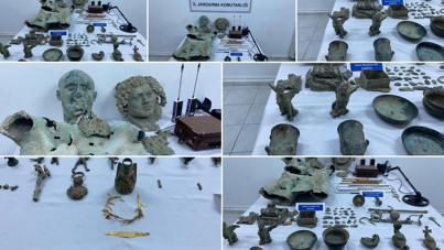 Jandarma baskınında ele geçirildi! Tam 156 parça...