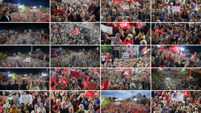 'Millet iradesine sahip çıkıyor' 40'ıncı miting Şile'de