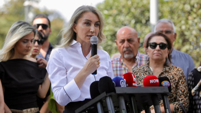 Tutuklu yakınları Saraçhane'de buluştu, Dilek İmamoğlu'nun sesi titredi