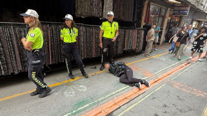 'Dur' ihtarına uymadı, üzerinden namluya mermi sürülmüş tabanca çıktı