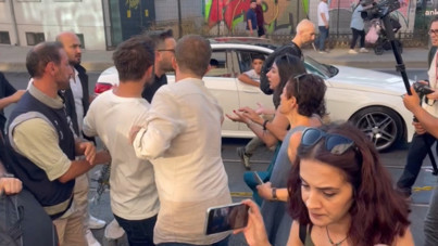 Filistin'e destek eyleminde 1 kişi gözaltına alındı