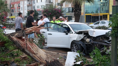 Ortalığın savaş alanına döndüğü kazada mucize