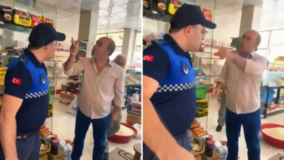 Daha önce de 'tarihi geçmiş' ürün satan marketçi zabıtalara saldırdı