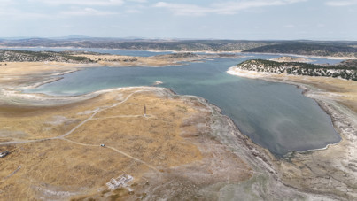 Eskişehir'in can damarı kuruma noktasında... Porsuk Barajı’nda doluluk oranı yüzde 35'e geriledi