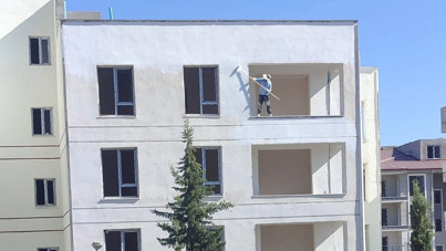 Tepki çeken görüntü: Canını hiçe saydı