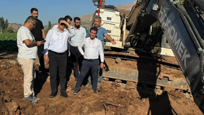 Tutdere'nin ilk durağı içme suyu projesi oldu: İşimizin başındayız