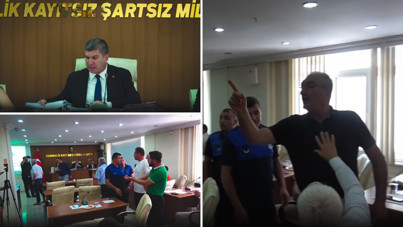 Belediye meclisinde gerilim büyüdü, AKP'liler salonu terk etti