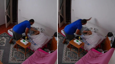 Yatalak annesine işkence eden oğul tutuklandı