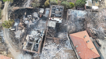 Felaketi yaşayan köy bu hale geldi