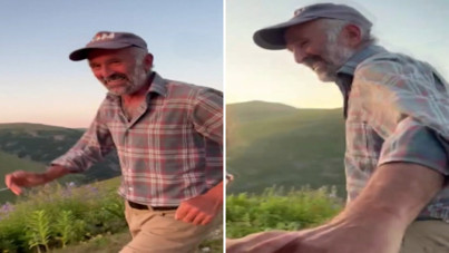 Torunun peşinden dakikalarca koşmuştu: Dedesi ile Buğlem tekrar buluştu