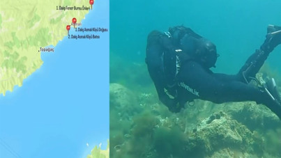 Kıvanç Tatlıtuğ da denize daldı, tekne parçaları bulundu