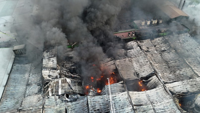 Süt ürünleri fabrikası yandı: 2 ölü