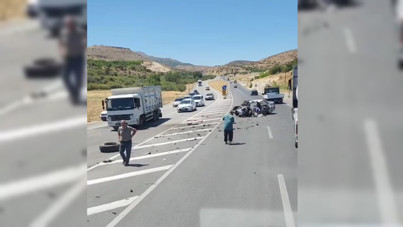 Malatya'da kamyon ile otomobil çarpıştı: 1 ölü, 2 yaralı