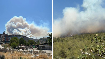Manisa'da iki yangın: İki gözaltı