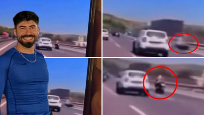 Deniz Servan Narin’in hayatını kaybettiği kazanın görüntüleri ortaya çıktı