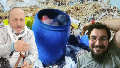 Babasını bidona koyup çöpe attı: Toprağı hak etmiyor