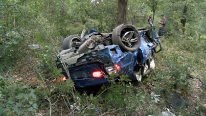 Kullandığı otomobille şarampole yuvarlanan Yelda öğretmen hayatını kaybetti