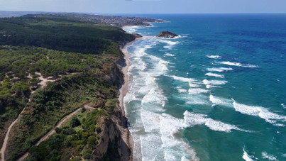 Yasak sonrası Şile sahilleri boş kaldı