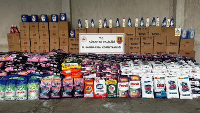 Evden tonlarca sahte deterjan çıktı