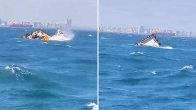 Zeytinburnu açıklarında tekne battı