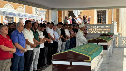 Yağ tankına düşerek ölen anne ve oğlu toprağa verildi