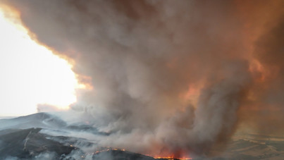Çanakkale alev alev: Köyler boşaltıldı