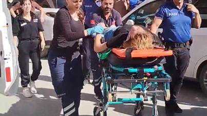 Koşarak kafenin camından atladı