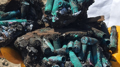 Eski Van Şehri'nde 1. Dünya Savaşı'ndan kalma hülle ve çok sayıda mermi kovanı bulundu