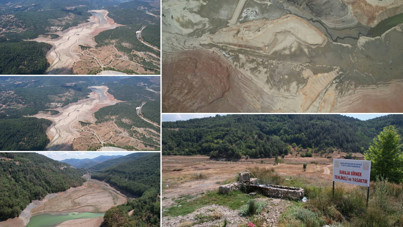 Bursa'nın bir barajı tamamen kurudu, 35 günlük su kaldı