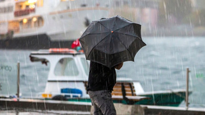 Meteoroloji'den İstanbul için sağanak yağış uyarısı