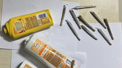 Şampuan kutularından uyuşturucu çıktı